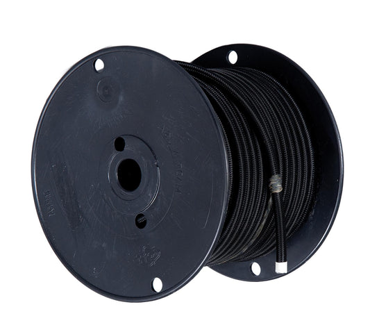 Black COTTON 3-Wire Pulley Lamp Cord - Lamp Wire