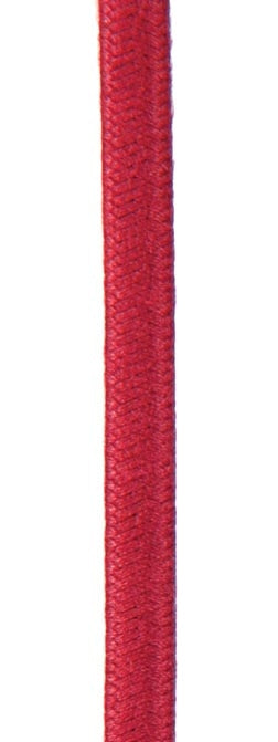 2 Conductor 18 Gauge RED Color COTTON Covered Parallel Lamp Cord - Fabric Wire, Choice of Length