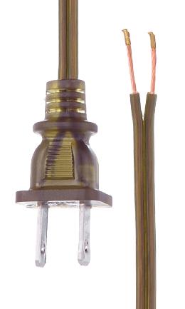 Antique Bronze Color Lamp Cord - Wire Set