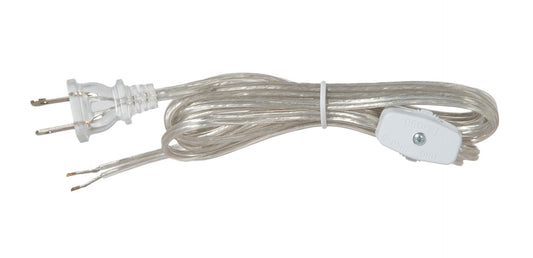 Project Source 12-ft 18 / 2 Clear Solid Lamp Cord in the Lamp