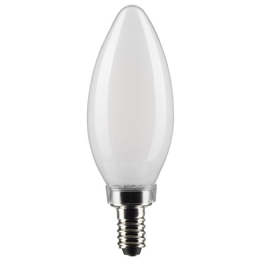 Frost, 25 Watt Equivalent LED Light Bulb, Candelabra E-12 Base B11 Dimmable (47000FLED)