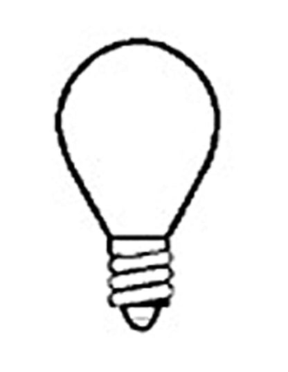 S-11, Intermediate E17 Base Bulb 