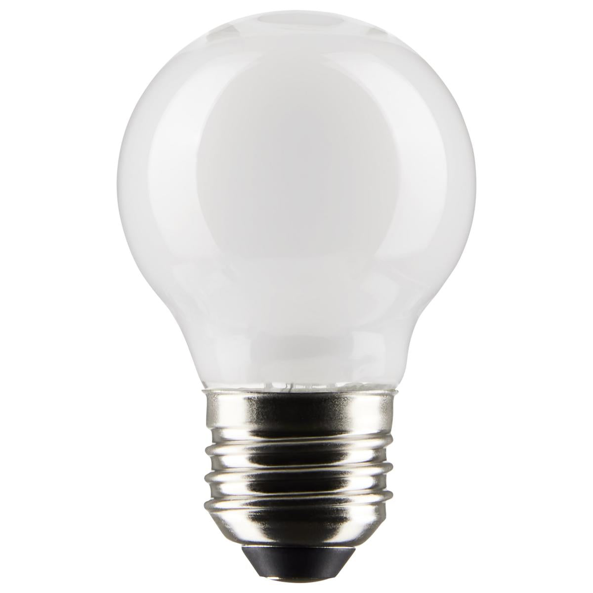 Soft White, 60-Watt Equivalent LED Light Bulb, E-26 Base G16.5 Dimmabl ...