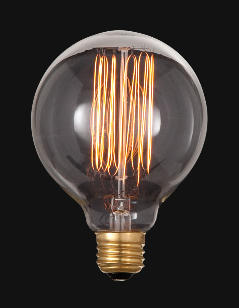 Medium Base Vintage Style Round Light Bulb