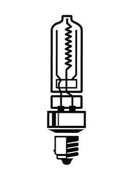 JD Type, Mini Can Halogen Lamp