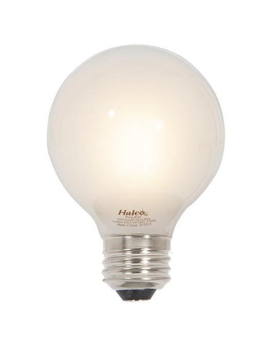 60 Watt Equivalent Dimmable G25, Medium Base LED Light Bulb
