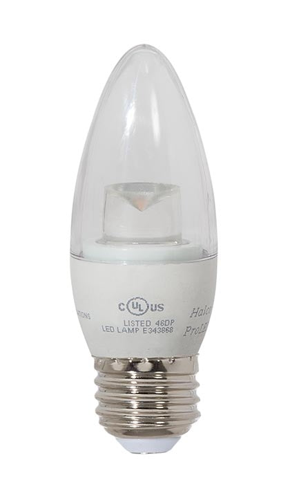 Clear 40W Equivalent E-26 LED Dimmable B11 Bulb