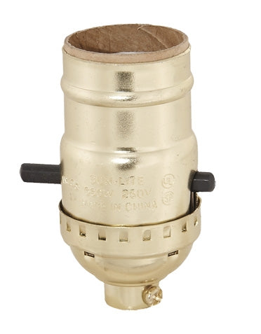 Jandorf 60131 Make A Lamp Kit Brass FInchish: Adjustable Sockets & Lamp  Kits (740265601313-1)