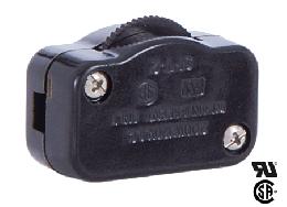Brown Hi-Low Inline Rotary Brightness-Control Switch, Your Choice to Fit SPT-1 or SPT-2 Lamp Cord