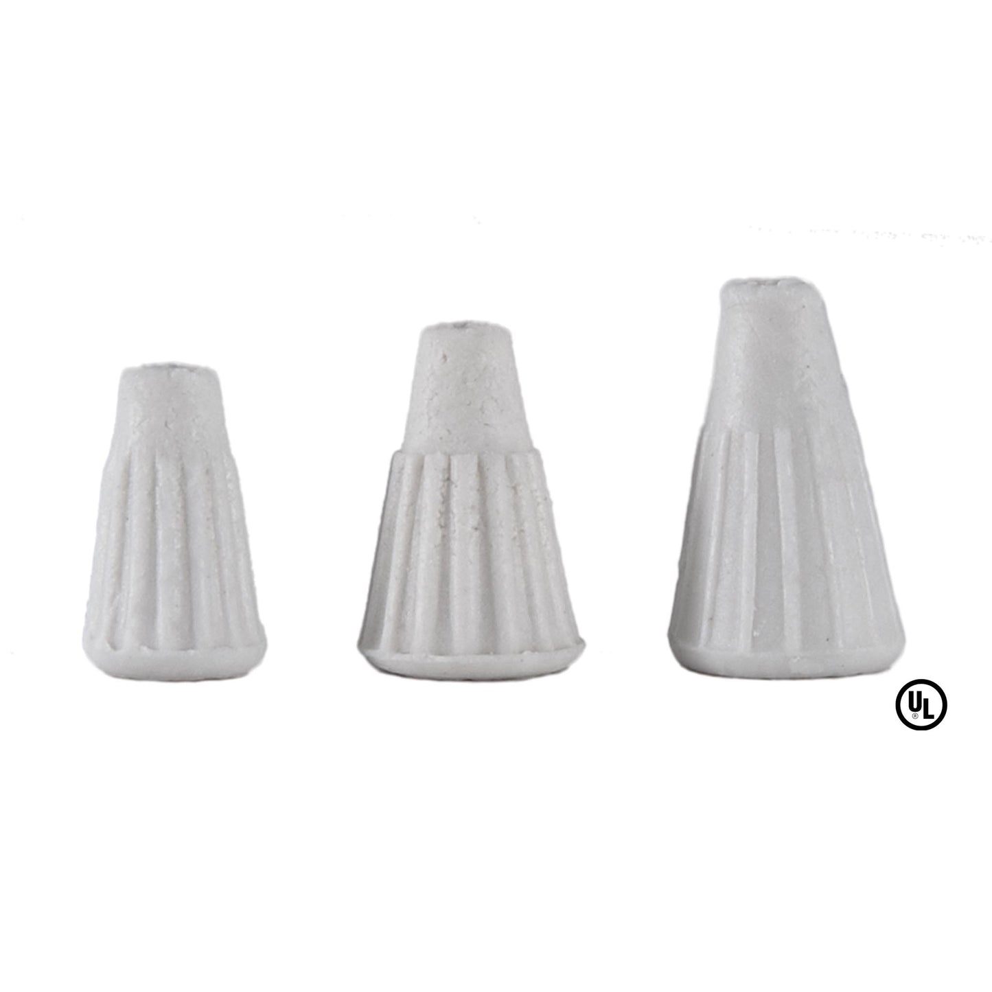Porcelain High Heat Wire Connectors, small, medium, & large sizes available (48490)