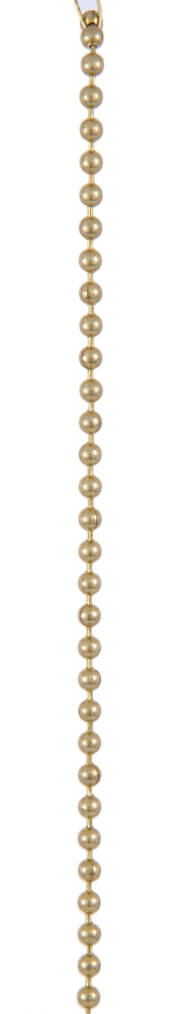 Brass Beaded Chain #6 Size