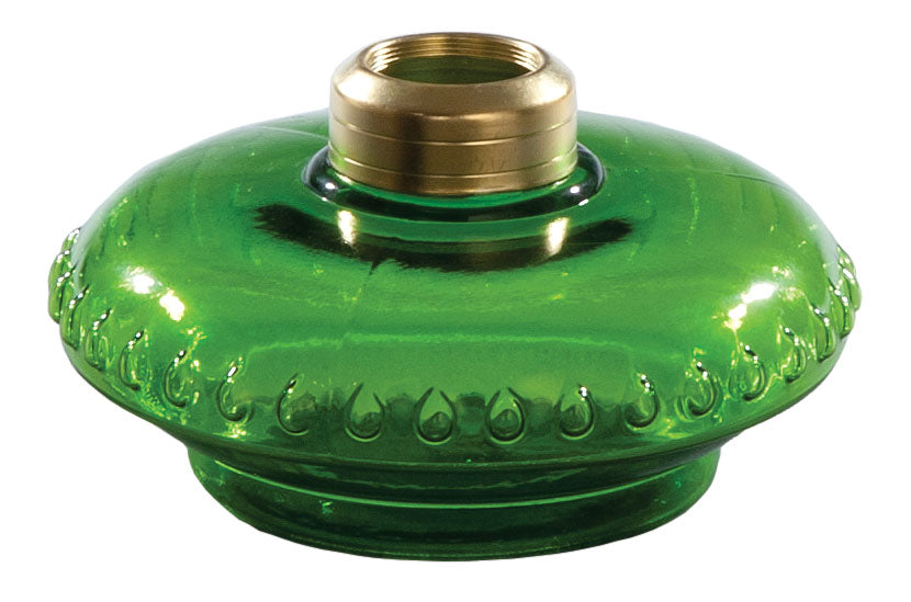 Dark Green Glass Bracket Lamp Font