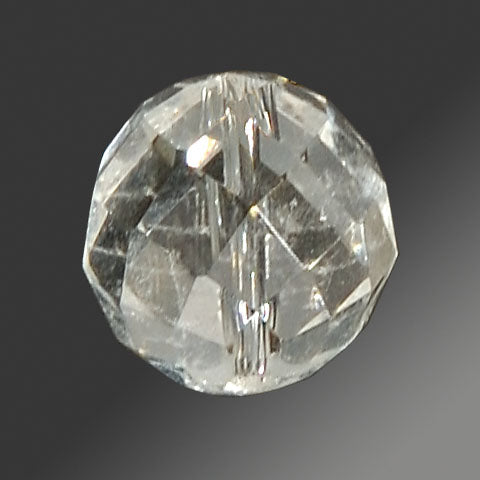 Faceted Bead Rock Crystal