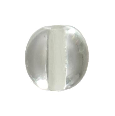 Clear Smooth Crystal Bead, your choice of 1/4" (6mm) or 5/16" (8mm) sizes