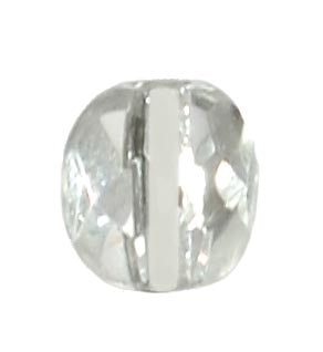 Clear Faceted Glass Bead, your choice of sizes ranging from 1/4" (6mm) to 3/4" (20mm)