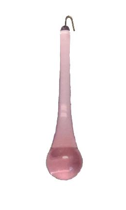 Pink Color Teardrop, 3" and 4" sizes available