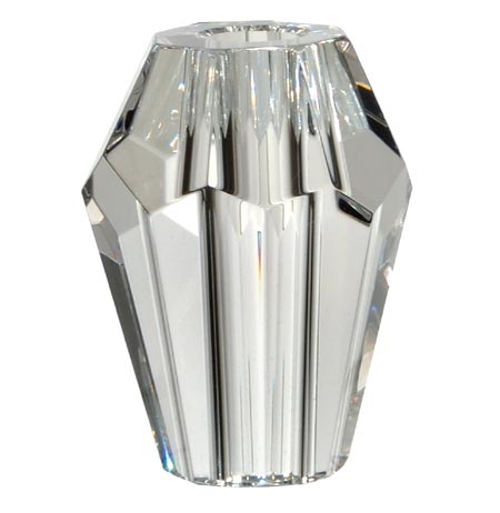 Clear Crystal Faceted Break, 2 3/8" (60mm), 1 7/8" (47mm)