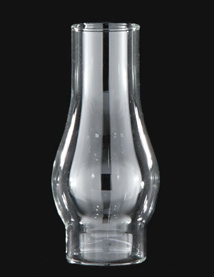 1 5/8" Fitter, 4-1/2" Tall Clear Lamp Chimney
