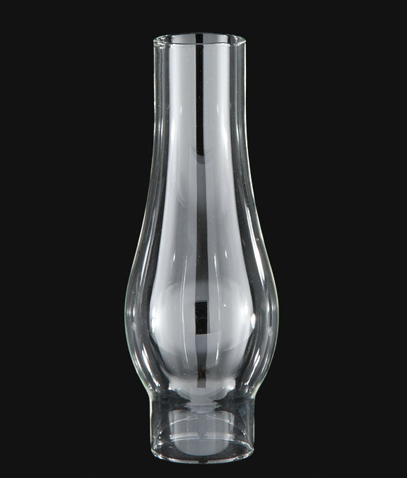 2 1/8" Fitter, 8-1/4" Tall Rochester-Miller Clear Chimney