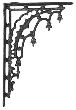 12" Iron Shelf Bracket