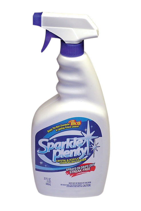 Sparkle Plenty Crystal Cleaner (99049) - Antique Lamp Supply - Quality ...