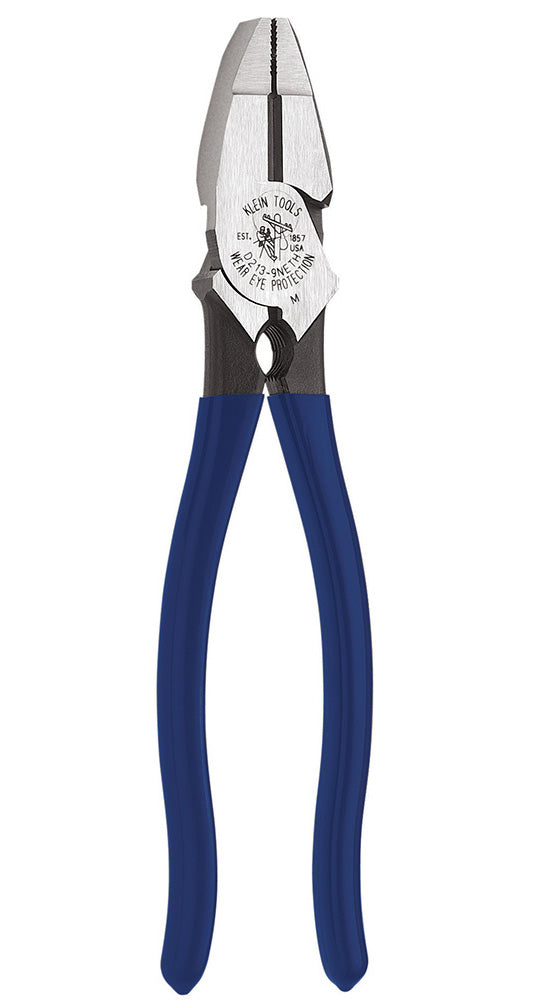 Klein Tools 9 Inch (229 mm) Linemans Bolt-Thread Holding Pliers